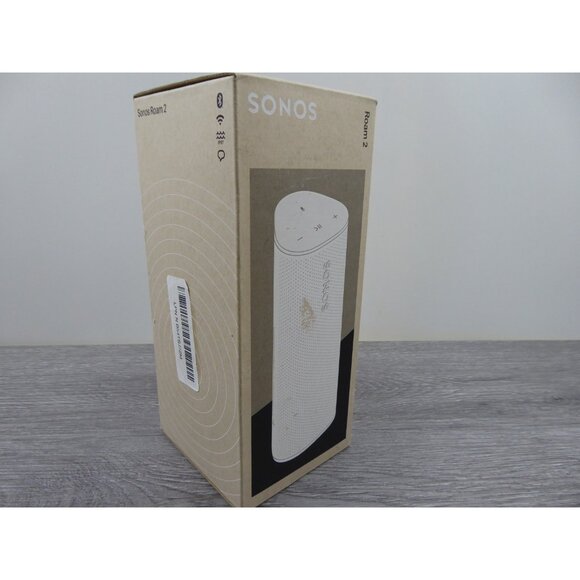 Sonos Roam 2 Portable Bluetooth Wi-Fi Speaker White AirPlay Voice Control USB-C - Picture 7 of 8